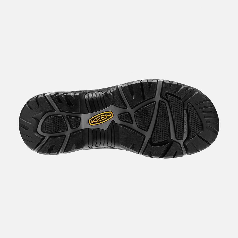 Keen Arbetskängor Herr Svarta - Mt Vernon 6\" (Steel Toe) - 360975SGL